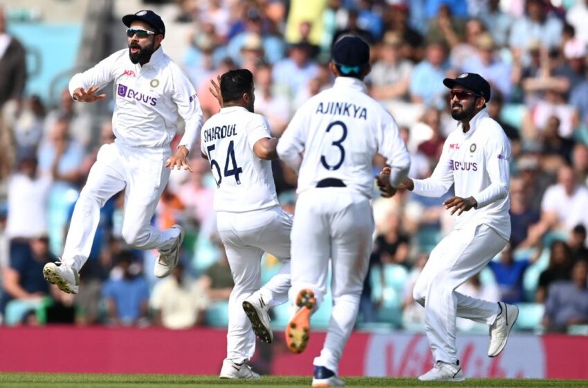 India’s first Test win after 50 years at The Oval since 1971