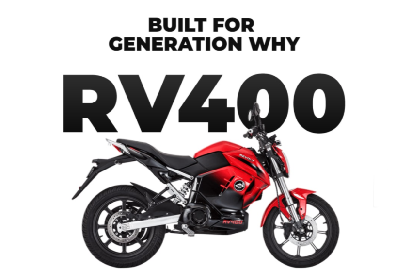  India’s 1st AI Enabled Electric Motorbike by Revolt