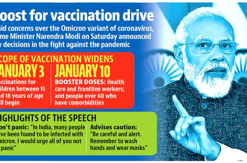 Teens Can Register For Vaccines From January 1, Use Student ID Card